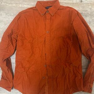 Banana Republic Burnt Orange Slim Fit Shirt
